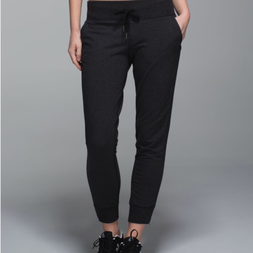 Lululemon No Sweat Pants Heather Black